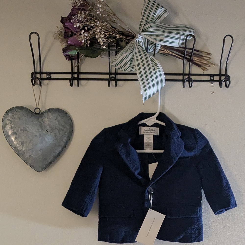 Janie and Jack Navy Special Occasion Blazer! NWT 🩵